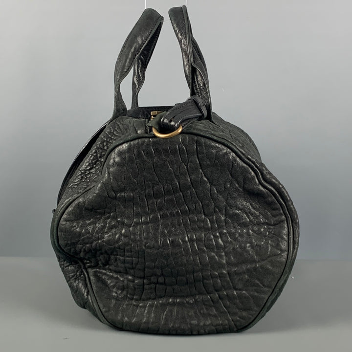 ALEXANDER WANG Black Wrinkled Leather Handbag