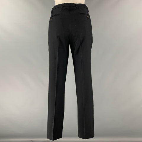 CALVIN KLEIN COLLECTION Taille 34 Smoking à revers en laine unie noire