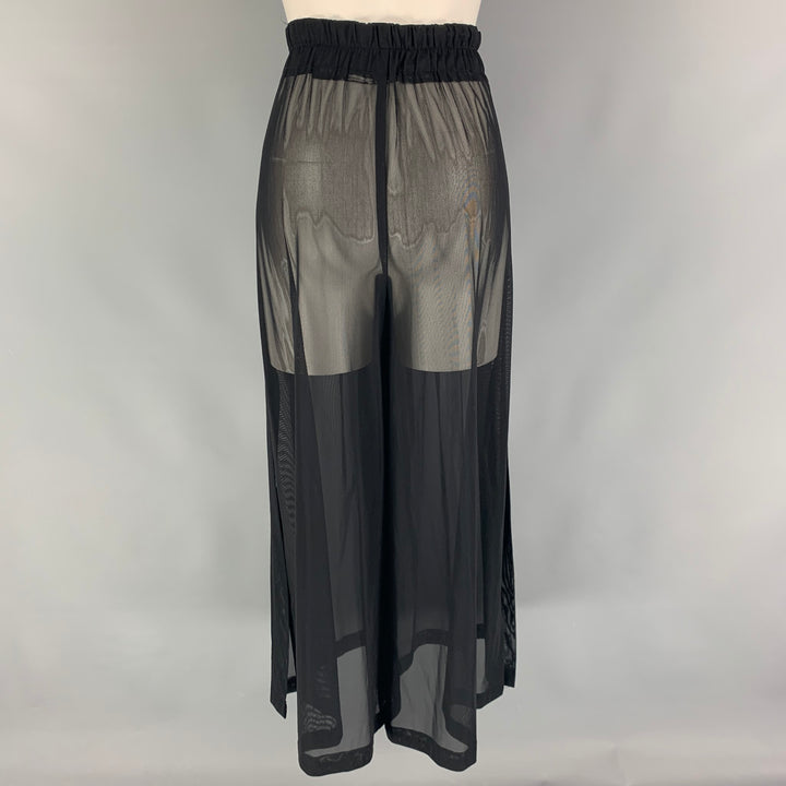 VINTAGE Size S Black Wide Leg Dress Pants
