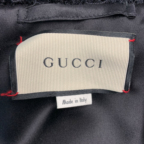 GUCCI MLB Giants Automne 2018 Taille 4 Veste d'embellissement en polyamide multicolore noir
