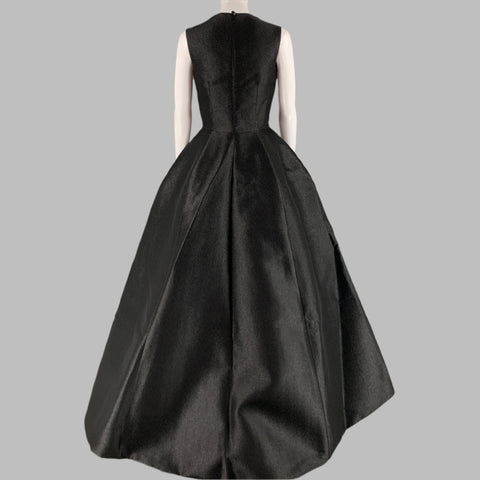 ISABEL SANCHIS Talla 2 Traje de baño negro nude poliamida seda brillante