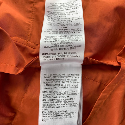 SALVATORE FERRAGAMO Taille 40 Veste Orange Polyester / Coton Full Zip