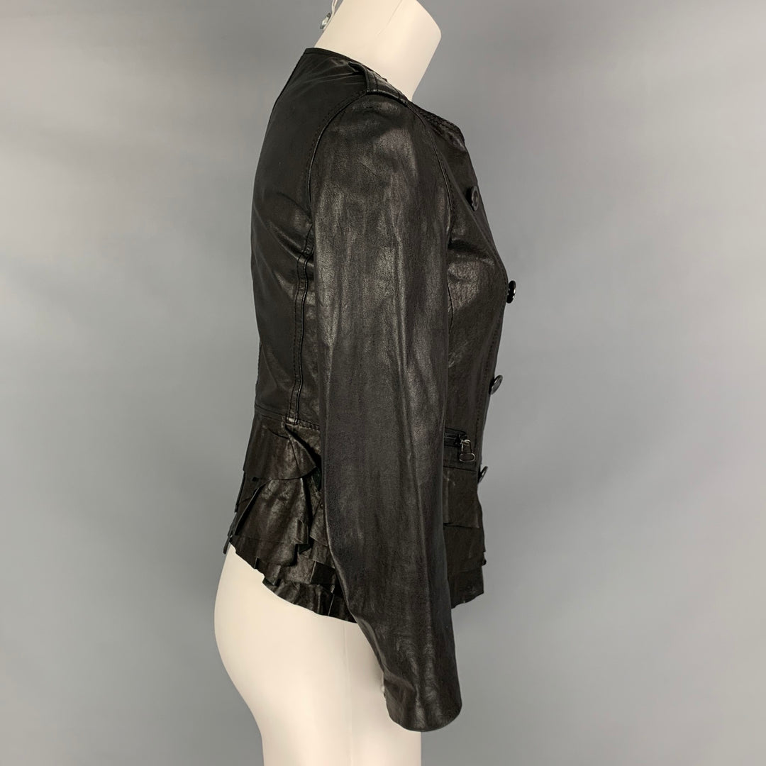 3.1 PHILLIP LIM Size S Black Double Breasted Jacket
