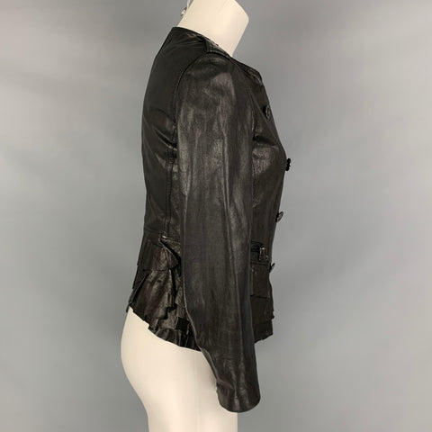 3.1 PHILLIP LIM Size S Black Double Breasted Jacket