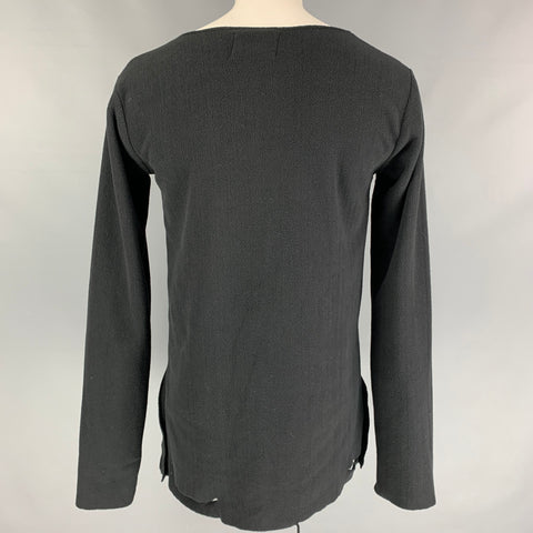 YOUTHS IN BALACLAVA Size XL Black Fleece Tunic Pullover