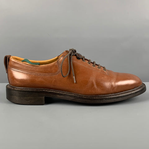 JOHN LOBB Taille 7 Chaussures Raleish en cuir marron à lacets