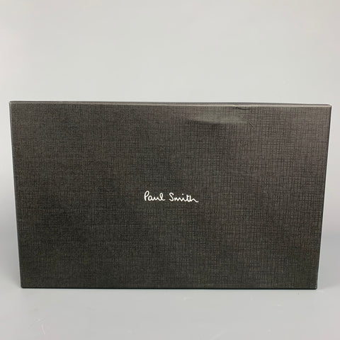 PAUL SMITH Size 12 Black Leather Lace Up Dress Shoes