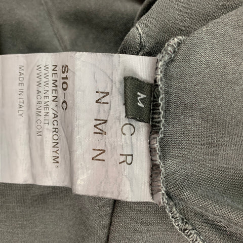 ACRONYM SS 15 Size M Charcoal Wash Cotton S10-C T-shirt