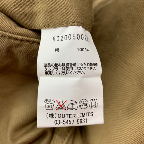 NIGEL CABOURN Size 32 Khaki Cotton Chino Casual Pants