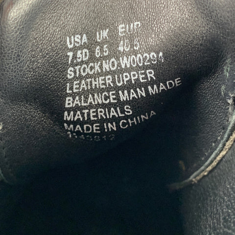WOLVERINE Wyatt Size 7.5 Gray Wingtip Leather Boots