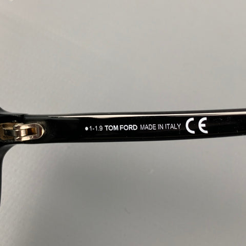 TOM FORD Black Acetate Sunglasses