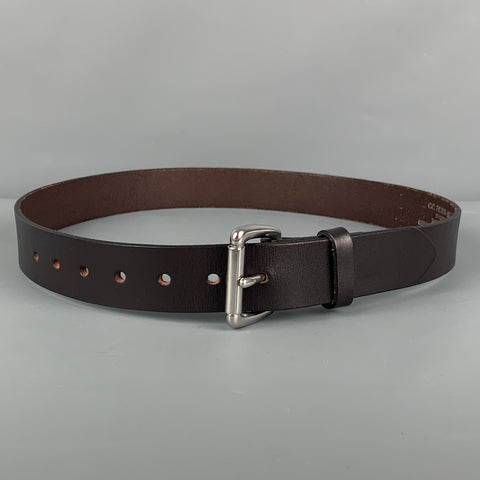 FILSON Size 30 Dark Brown Leather Belt