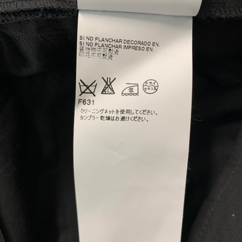MARC JACOBS Size 32 Black Wool Blend Tuxedo Dress Pants