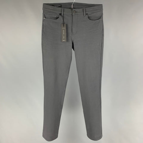 MISSION WORKSHOP Size 33 Charcoal Cotton Blend Zip Fly Jeans