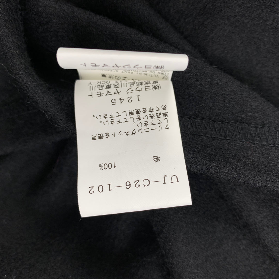 S'YTE by YOHJI YAMAMOTO Size M Black Wool Layered Coat