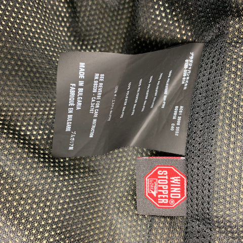 PRADA Size 44 Black Polyester Zip Up Vest