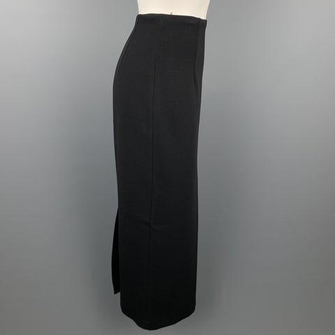 RALPH LAUREN COLLECTION Taille 6 Jupe crayon longue noire