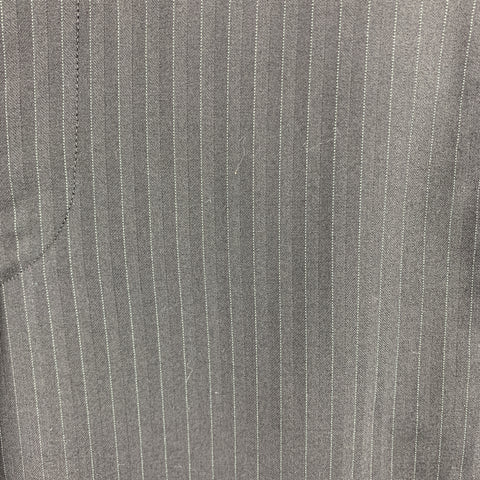 COMME des GARCONS HOMME PLUS Size S Stripe Wool Blend Zip Fly Dress Pants