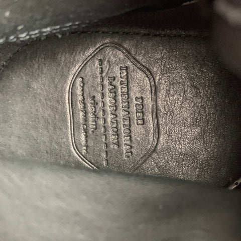 VISVIM Talla 10.5 Zapatillas altas Lanier de material mixto negro