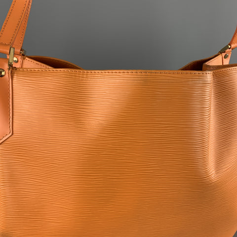 LOUIS VUITTON Orange Epi Leather MANDARA MM Large Shoulder Bag