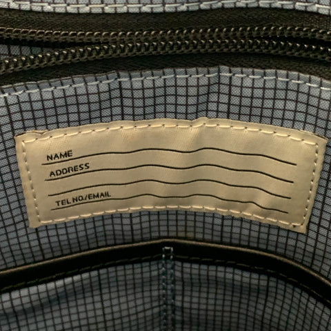 JACK SPADE Navy Black Canvas Backpack