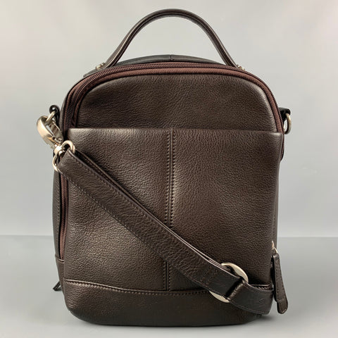 OSGOODE MARLEY Cashmere Collection Brown Pebble Grain Cross Body Handbag