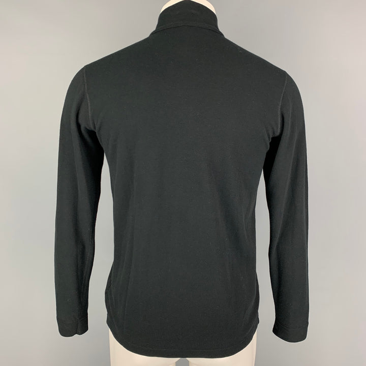 RLX by RALPH LAUREN Size S Black Polyester Cotton Half Zip Pullover