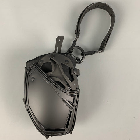 INNERRAUM Black Panelled Phone Pouch Bag