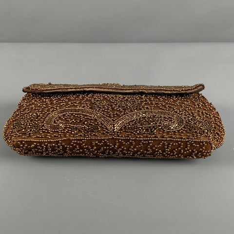 Pochettes à perles en cuivre marron WALBORG