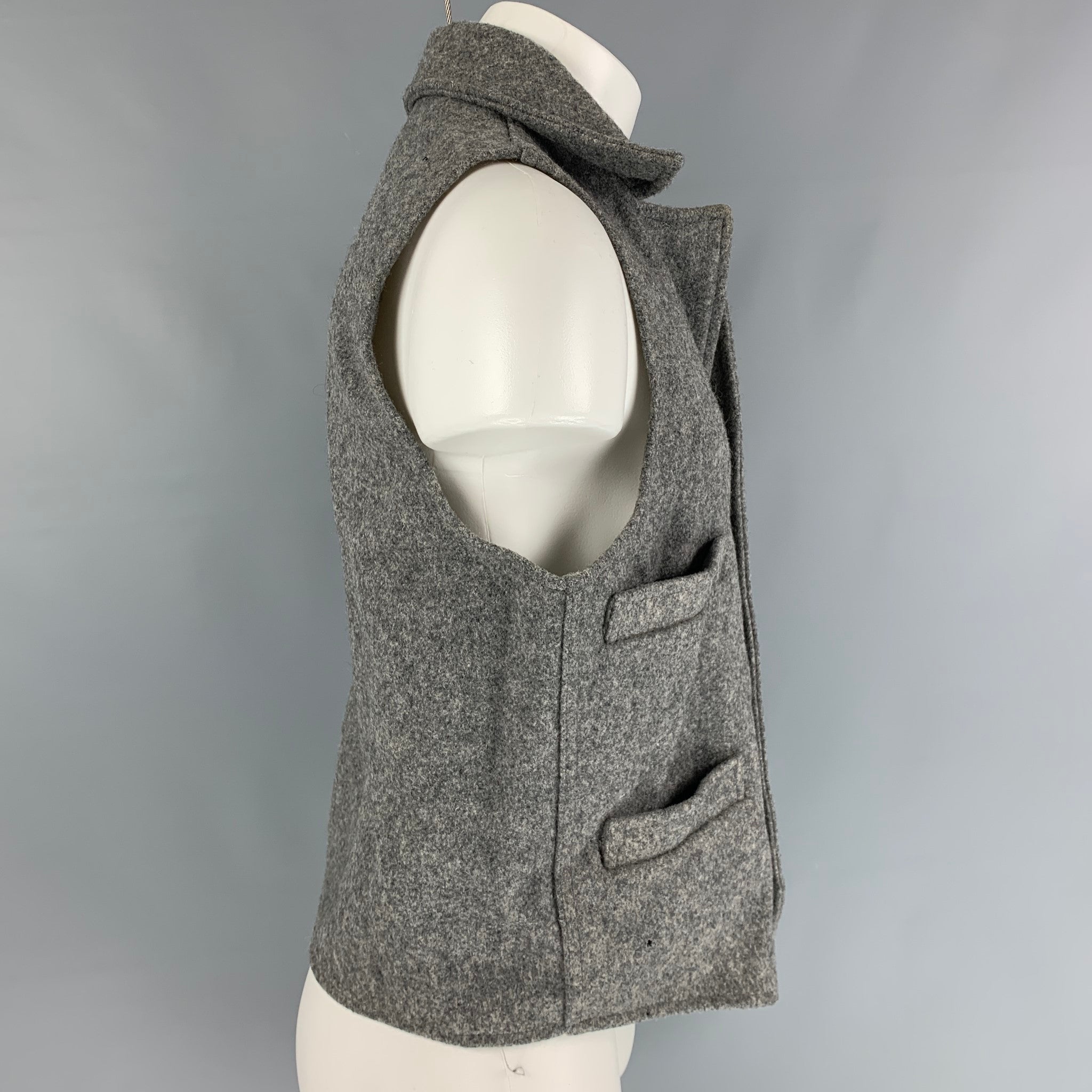 FILSON Size M Gray Virgin Wool Buttoned Vest – Sui Generis