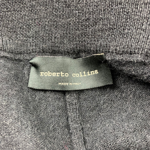 ROBERTO COLLINA Size 32 Charcoal Merino Wool Sweatpants