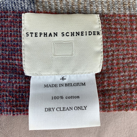 STEPHAN SCHNEIDER Size XL Taupe Cotton Velvet Blouson Jacket