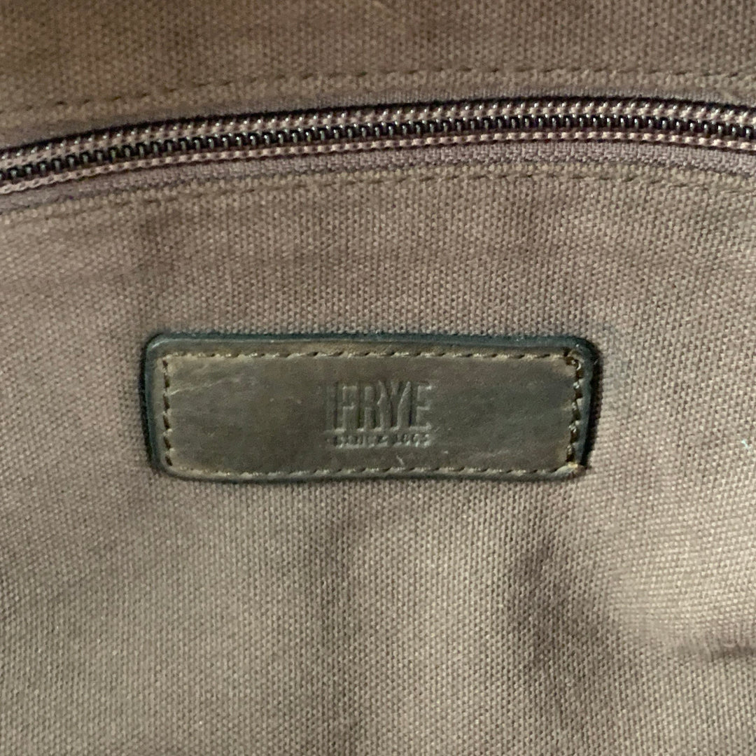 FRYE Brown Distressed Leather Cross Body Fanny Pack Handbag