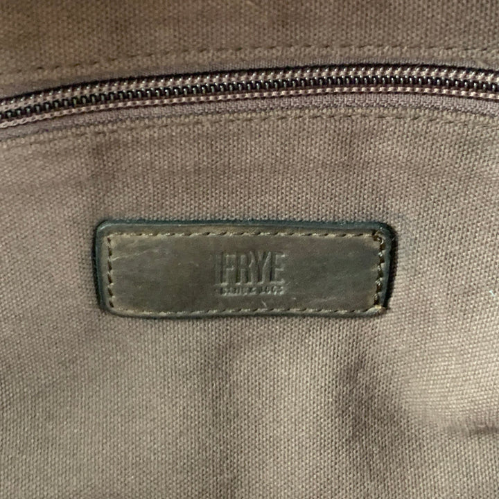 FRYE Brown Distressed Leather Cross Body Fanny Pack Handbag