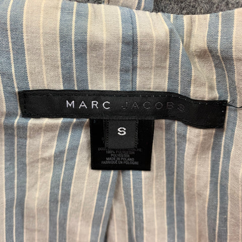 MARC by MARC JACOBS Size 38 Gray Charcoal Wool Nylon Sport Coat