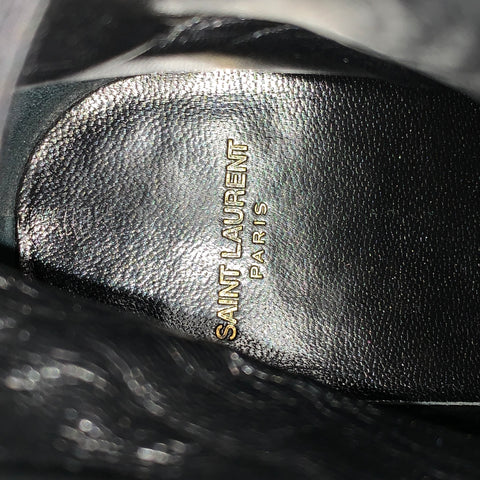SAINT LAURENT Size 8 Brown Suede Belted Wyatt Jodhpur Boots