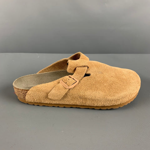 BIRKENSTOCK Size 10 Beige Suede Sandals