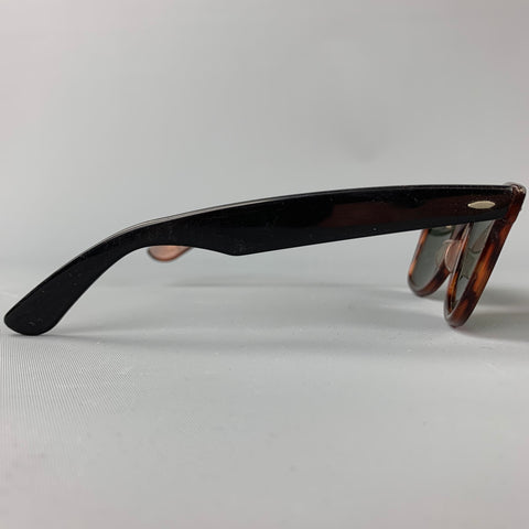 Vintage RAY-BAN B&L Brown Acetate Wayfarer Sunglasses