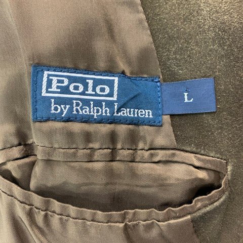 POLO by RALPH LAUREN Size L Brown Single Breasted Jacket