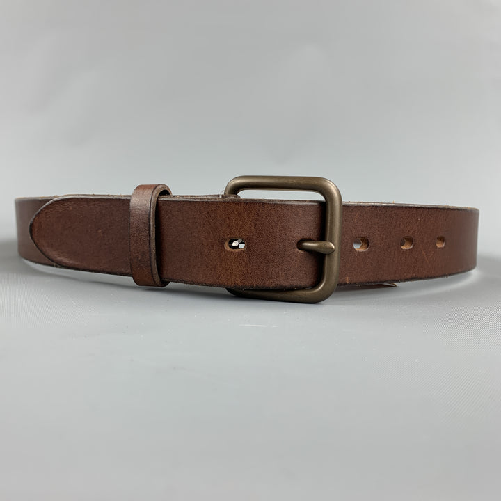 CIRCA Vacchetta Size 38 Brown Leather Belt