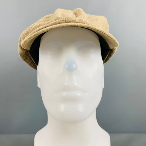 RRL by RALPH LAUREN Talla L Sombreros a cuadros gris beige