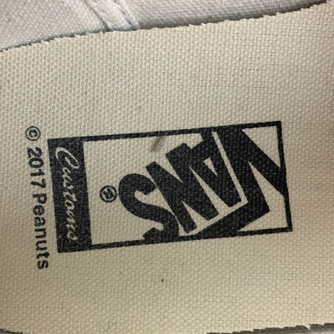 VANS x Peanuts Size 12 Multi-Color Print Canvas Sneakers