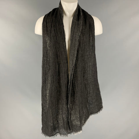 FORME 3’3204322896 Grey Woven Scarf