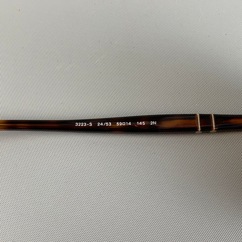 PERSOL Gafas de sol de acetato en carey marrón
