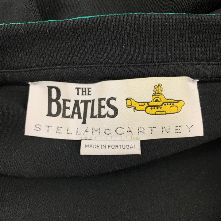 STELLA McCARTNEY x THE BEATLES Size L Multi-Color Print Cotton Crew-Neck T-shirt