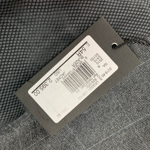 GIORGIO ARMANI Size 44 George Grey Window Pane Virgin Wool Sport Coat