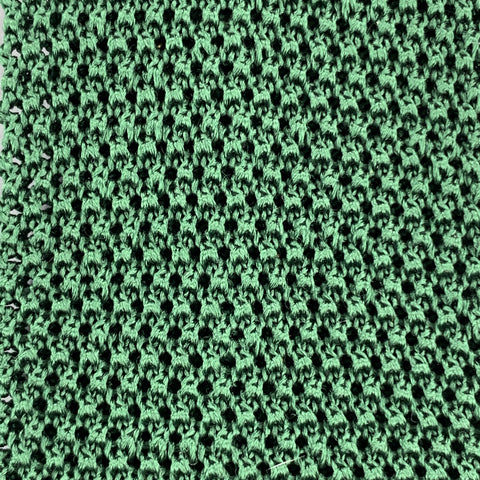 PAUL STUART Forest Green Silk Textured Knit Tie