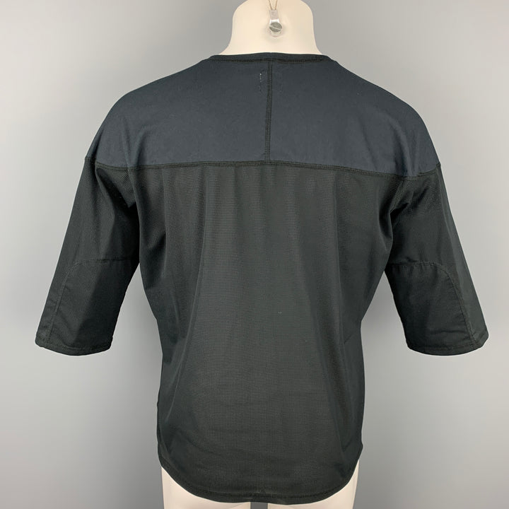 SASQUATCHfabrix SS 2019 Taille S T-shirt à col rond en polyester maille noire