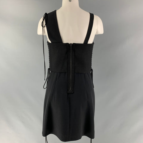 VERA WANG Talla 4 Minivestido negro