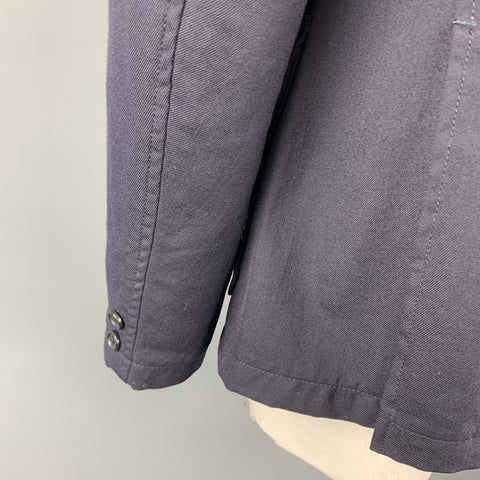 ENGINEERED GARMENTS Size 44 Navy Wool Notch Lapel Sport Coat